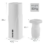Мастурбатор “Carrie Cup telescopic”, 10 режимовтвибрации, движения вверх/вниз - мініатюра 10