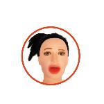 Надувна лялька BOYS of TOYS - ANGELINA 3D із вставкою з кібершкіри та вібростимуляцією - мініатюра 8