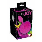 Анальная пробка - Colorful Joy Bunny Tail Plug - мініатюра 8