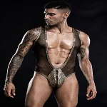 Мужское эротическое боди George Bodysuit  S/L - мініатюра 1