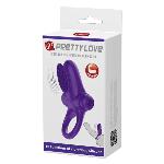 Кольцо эрекционное серии Pretty Love " Vibrant penis ring II " - мініатюра 10
