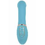 Вибратор для точки G - Jülie Lovetoys бирюзовый - мініатюра 4