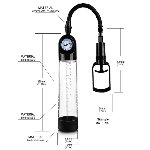 Вакуумная помпа с манометром CANWIN Penis Pump Men Powerup - P928 - мініатюра 6