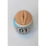 МАСТУРБАТОР "Travel Cup masturbator", цвет голубой - мініатюра 2