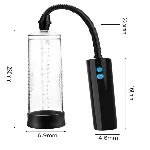 Помпа вакуумная CANWIN Passion Pump P406AU, электрическая, USB, для мужчин - мініатюра 6