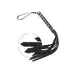 Флогер натуральная кожа Leather Floger, Black - мініатюра 3