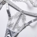 Комплект эротический Agatya Set White M - мініатюра 9