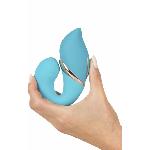 Вибратор для точки G - Jülie Lovetoys бирюзовый - мініатюра 6