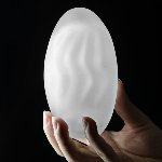 Мастурбатор LoveToy Traning Master Giant Egg Masturbator Blue без вибрации - мініатюра 2