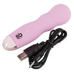 Компактный розовый мини-вибратор Cuties Mini Vibrator с 7 различными вибрационными режимами - мініатюра 4