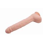Фаллоимитатор на присоске Baile Beautiful DICK 10.6'' Flesh - мініатюра 6