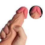 Фаллоимитатор "Dean`s  penis", мулат - мініатюра 4