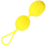 Вагинальные шарики  Yellow Petal желтый - мініатюра 1