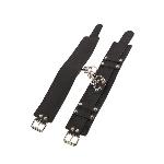 Оковы Leather Dominant Leg Cuffs, Black - мініатюра 2
