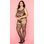 Эротический боди комбинезон(с доступом) Hortense XL/XXL - мініатюра 2
