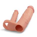 Насадка двойная Add 2" Double Penis Sleeve без вибрации - мініатюра 3