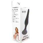 Анальный плаг Silicone Plug Black - Large - мініатюра 3