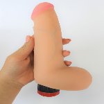 Вибратор EGZO Ciberskin V006 ( 19 см х 4,5 см ) - мініатюра 4