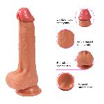 Фаллоимитатор Jack penis  телесный без вибрации - мініатюра 6