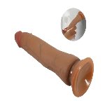Фаллоимитатор Baile - Barbara 8.3" Suction base Bendable, BW-007006GC-1 - мініатюра 9