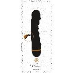 Черный бархатистый вибратор Bendy Ripple Vibrator с 20 режимами вибрации - мініатюра 7