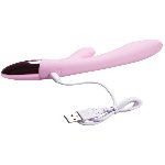 Вибратор-кролик Ladies dream 10 режимов вибрации цвет нежно-розовый - мініатюра 2