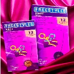 Презервативы FREESTYLES №12 Ribbed, ребристые - мініатюра 1
