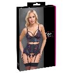 Сексуальный кружевной корсет Set Cottelli LINGERIE Размер S - мініатюра 8