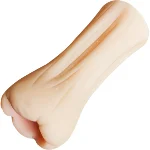 Мастурбатор Ротик Gentle hole без вибрации телесный - мініатюра 1