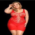 Женское платье сетка бодистокинг с открытой спиной XL/XXL - мініатюра 1