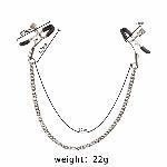 Зажимы на соски с цепочкой "Chain clamps" - мініатюра 3