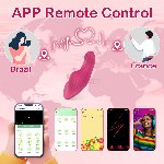 Вибратор в трусики BUTTERFLY Wearable Vibration Egg, смарт управления - мініатюра 9