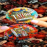 Презервативы ONE Tattoo  Touch (рельефный рисунок) (по1 шт)(упак. может отличаться цвет. и рисун.) - мініатюра 1