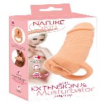 Насадка-мастурбатор 2in1 Extension + Masturbator - мініатюра 1