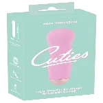Компактный розовый мини-вибратор Cuties Mini Vibrator с 7 различными вибрационными режимами - мініатюра 1