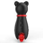 Клиторальный вибратор "Crazy bear", вакуум, лизание, 10 режимов - мініатюра 3
