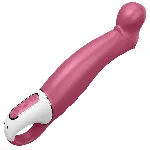 Вибратор Satisfyer Vibes Petting Hippo 12 режимов вибрации розовый - мініатюра 1