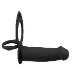 Анальный вибратор с кольцом RC double fucker - мініатюра 3