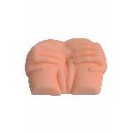 Мастурбатор Вагина-Анус Delicate hand masturbator без вибрации телесный - мініатюра 6