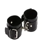 Оковы Leather Standart Leg Cuffs, Black - мініатюра 1