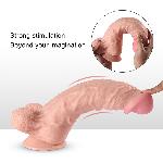 Фаллоимитатор Large Leilong Lifelike L телесный без вибрации - мініатюра 6