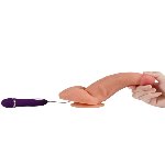 Вибратор "Red Eagle vibrating dildo", 10 режимов вибрации - мініатюра 2