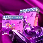 Презервативы FREESTYLES №3 Ribbed, ребристые - мініатюра 1