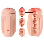 Мастурбато- вагина бутылка Beer bottle masturbation Cup без вибрации телесный - мініатюра 6