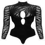 Бесшовный боди  с длинными рукавами от Cottelli FANTASY S/L - мініатюра 5
