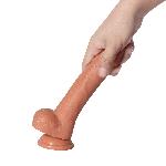 Фаллоимитатор реалистичный на присоске Sean цвет телесный - мініатюра 9