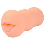 Мастурбатор Ротик Hejia Geisha Sexy Vagina stroker телесный без вибрации - мініатюра 1