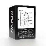Анальная пробка EGZO EAP-G стеклянная прозрачная малая с ограничителем - мініатюра 4