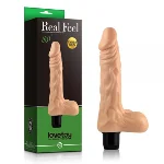 Упругий реалистичный вибратор 8'' Real feel, Flash - мініатюра 1