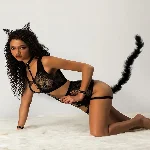 Костюм женщины-кошки  S - мініатюра 1